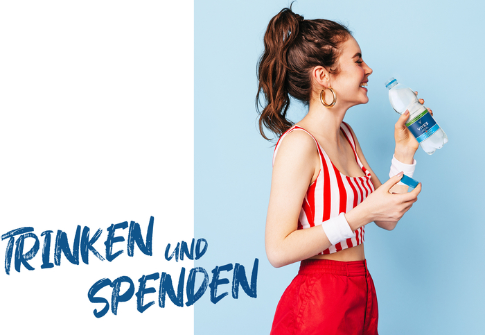Trinken und Spenden - Vives Mineralwasser